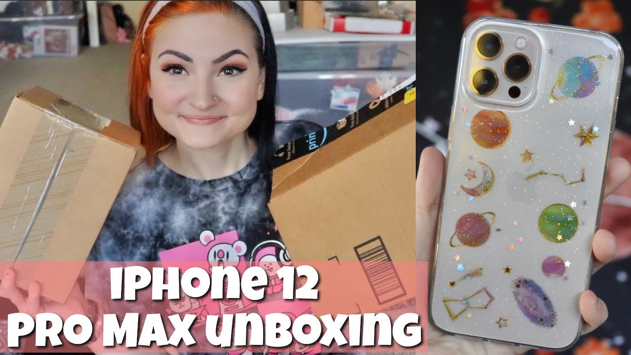 IPHONE 12 PRO MAX UNBOXING✨+ MANY ACCESSORIES