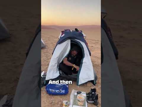 Nasser al-Attiyah wishes you a good night!😴 #dakar2024 #shorts