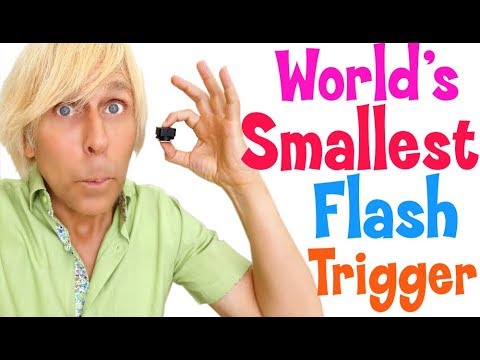Worlds Smallest Flash Trigger for wireless off-camera flash- the FlashQ Q20ii