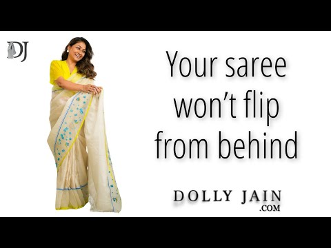 Say GOODBYE to Saree Flips with Dolly Jain's Expert Tips (HINDI)