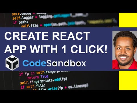 Sidee React JS App loogu dhisaa CodeSandbox - Website Casri Ah