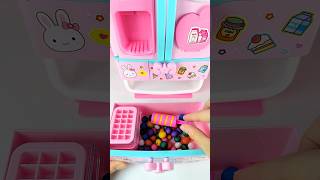 Satisfying with Unboxing & Review Miniature Fridge | ASMR Video no music #asmrtoys #toyhouse