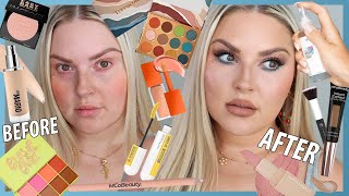a very chill GRWM with very pretty makeup 🌸