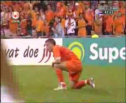 rafael v der vaart, robin v persie & wesley sneijder