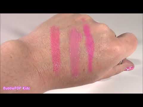 BubblePOP Kids! Lip GLOSS CASE! 39 Piece Lip Gloss Lip Scrub Lipstick & More! Tons of Colors! FUN Re
