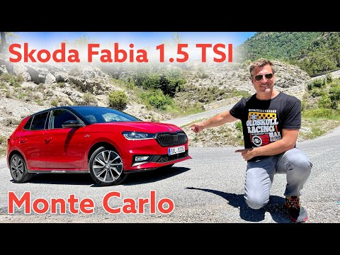 Skoda Fabia Monte Carlo 1.5 TSI (150 PS): Testfahrt  auf dem Col de Turini | Review | 2022