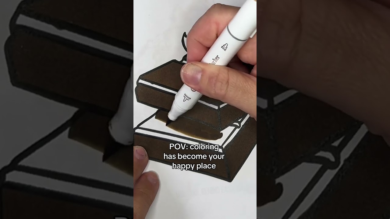 Adult coloring book: find your happy place#coloring #relax #art #creative