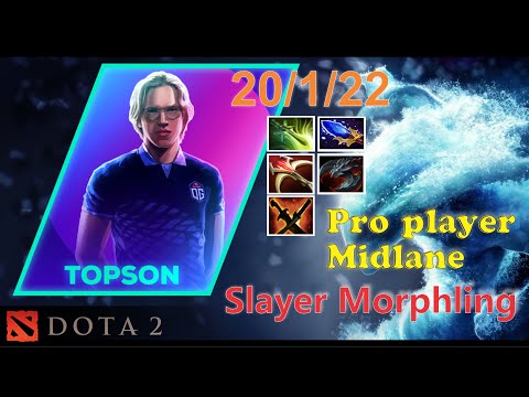 Topson | Morphling Pro Mid Player | crazy kill | Slayer Morphling | 20/1/22 #dota2