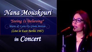 Nana Mouskouri in concert - "Seeing Is Believing" (Feat. Constantin Dourountzis) (cover)