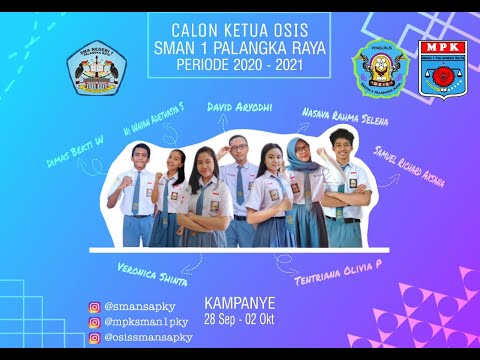 Kampanye Pemilihan Ketua OSIS Periode 2020-2021