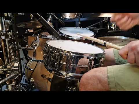 Beverley Cosmic 21 Aluminium Snare Drum Short Soundcheck