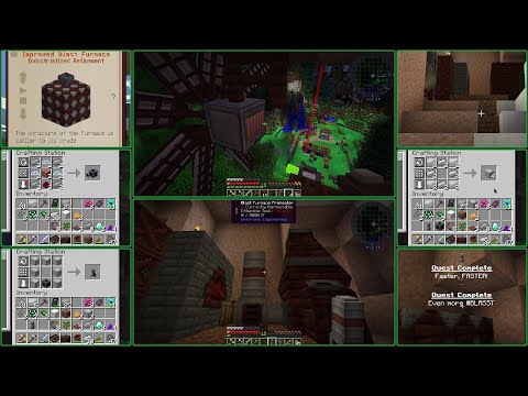 Improved Blast Furnace | Minecraft Divine Journey 2 (ep22)