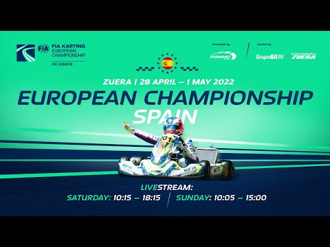 FIA Karting European Championship 2022 Junior / OK, Round 2 - Zuera / Spain (Saturday)