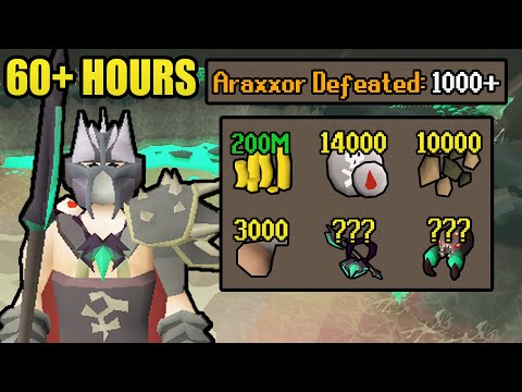 60+ Hours of Araxxor | UIM Collection Log Completionist (#52) [OSRS]