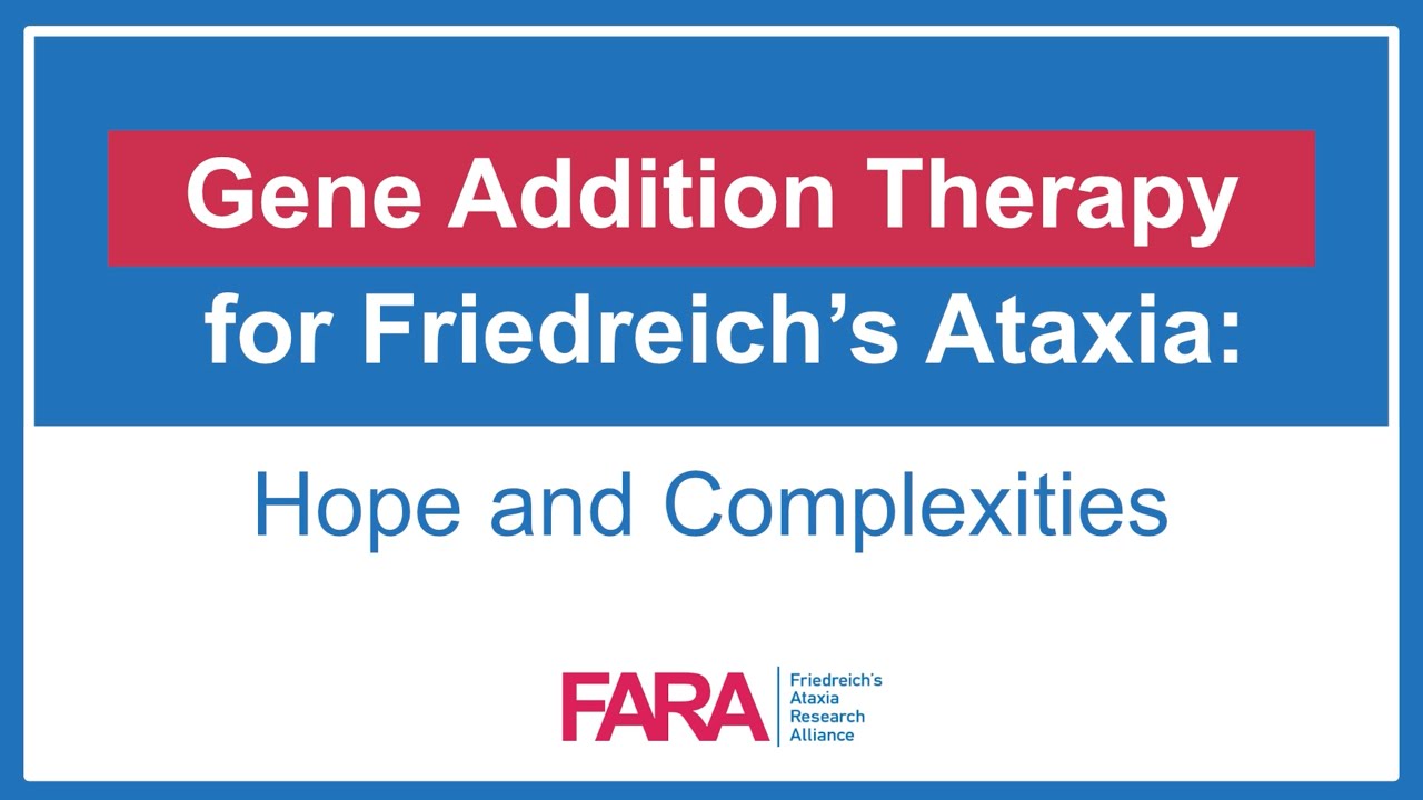 Understanding Genetic Therapies for Friedreich's Ataxia - Friedreich's Ataxia Research Alliance