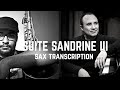 Suite Sandrine III - Michel Camilo (Sax transcription)