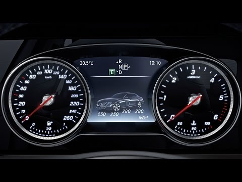 Mercedes E-Class Wide Screen Cockpit Functions Demonstration