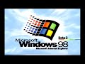 Windows 98 Beta 3 Startup And Shutdown Sound