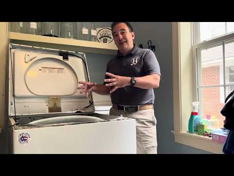 How to Replace the Support Rods in a Whirlpool Washing Machine. Rumbling Washer Fix.