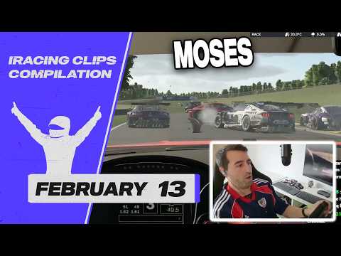 February 13 | iRacing Clips Compilation