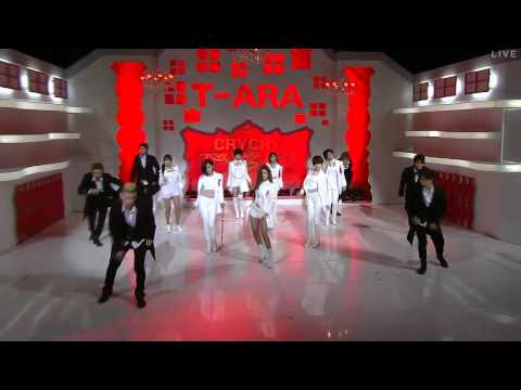 [HD] 111120 T-ara - Cry Cry (Comeback Stage) @ Inkigayo