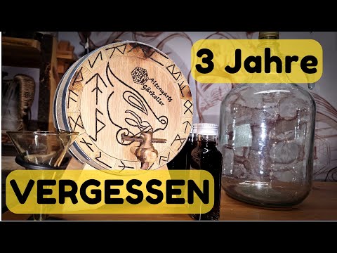 Taugt der Met noch was? Eichenfass drei Jahre vergessen!