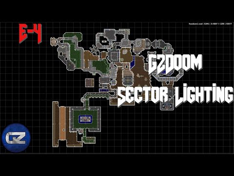GZDoom Mapping - Sector Lighting - Tutorial 4 | Ultimate Doom Builder(UDB)