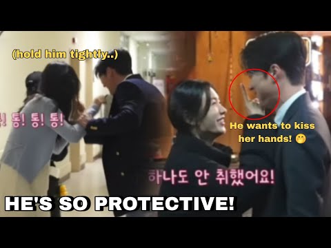 Jang Ki Yong Being Protective to Ahn Eun Jin | Dynamite Kiss Ep6-7 Behind Scenes 