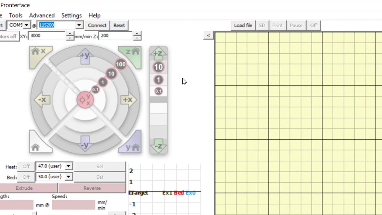 Part 6: Pronterface intro