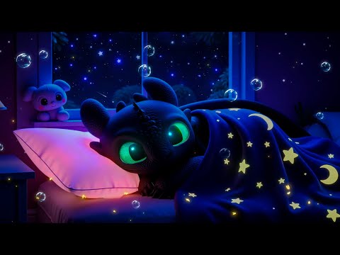 Deep Sleep For Healing with Toothless 🌙 Melatonin Release, Body & Mind Relaxation for Peaceful Sle