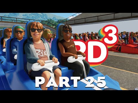 The First Coaster Opens | Planet Coaster 2 | Part 25 | Nerd³ Completes