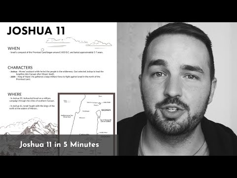 Joshua 11 Summary: 5 Minute Bible Study