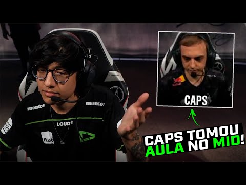 Momento que o Tinowns de GAP no Caps