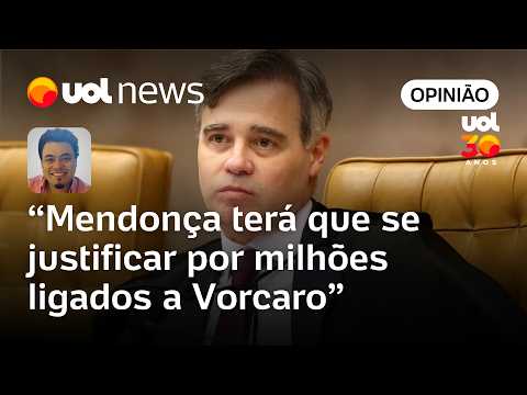 Mendonça terá que se justificar por milhões ligados a Vorcaro; e crise no STF aumenta, diz Sakamoto