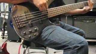 Video thumbnail for Ibanez BTB575FM 5-String Bass by universalrenote