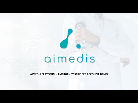 Aimedis platform - User instructions for emergency services - Part 1