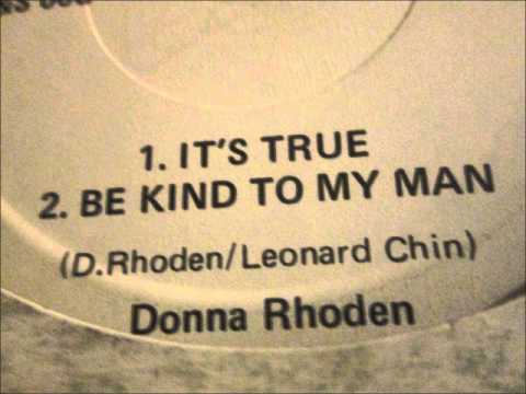 Donna Rhoden  -  Be kind to my man. 1983  (12