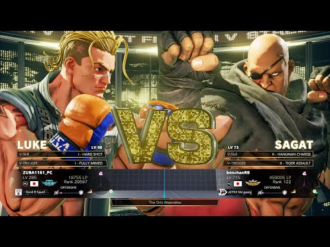 SFV Champion Edition 🔥 ZUBA1161 (Luke) Vs Bonchan (Sagat) 🔥 Online Match's 02-06-2023