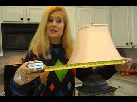 Lamp Shade Right Size for Lamp?  Your YouTube Mom