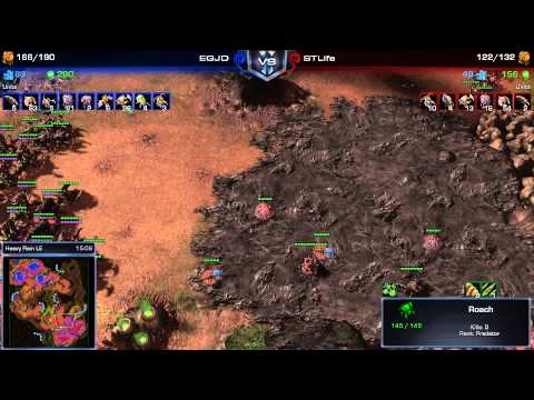 SC2 - Daily Masters - ZvZ - Jaedong vs Life