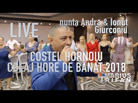 Costel Hornoiu si Banat Express - Colaj hore de banat 2018 LIVE nunta Andra si Ionut Giurconiu