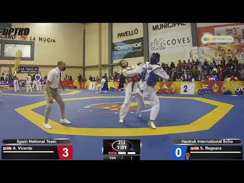 Adrian VICENTE (ESP) VS Sergio REGUERA (ESP) - M-58 R32. Spanish Open 2022