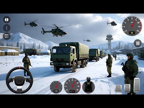 Army Truck Driving Simulator 3D | Realistic Off-Road Military Truck Driving - Android Gameplay 2026