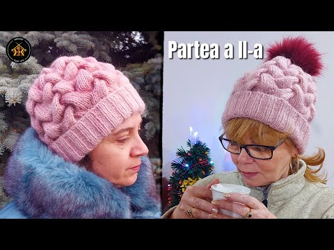 How to knit the large cable knit hat - Dora hat - Part II