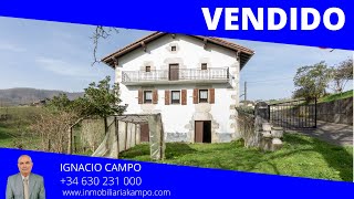 CASERIO EN VENTA EN IGANTZI (Navarra) |inmobiliaria KAMPO