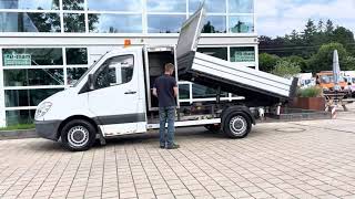 Mercedes-Benz Sprinter 310 2.2 CDI 70KW 366 3-Z./S./W. Kipper Tipper dump truck < 3.5t for sale - Image 4 | Autoline IN Mercedes-Benz Sprinter 310 2.2 CDI 70KW 366 3-Z./S./W. Kipper Tipper dump truck < 3.5t | Image 4 - Autoline