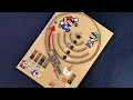 Homemade Fun Create A Marble Shooting Cardboard Game Tutorial How To Make Pinball