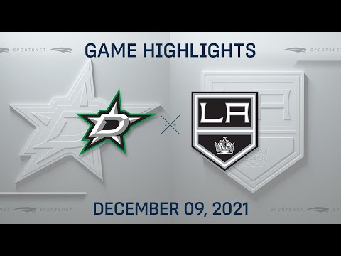 NHL Highlights | Stars vs. Kings - Dec. 9, 2021