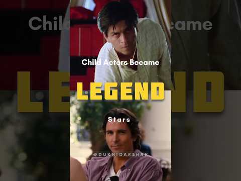 CHILD ACTOR TO LEGEND ✨