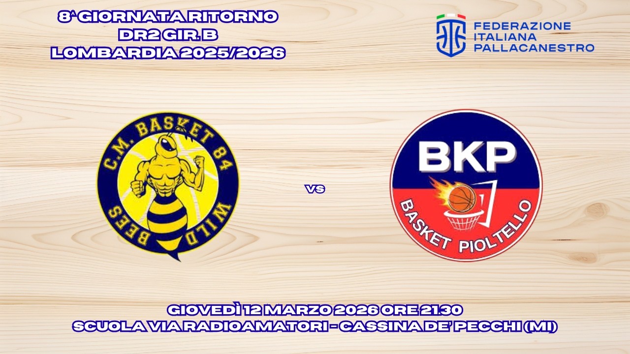 CM84 Basket Cassina vs Basket Pioltello